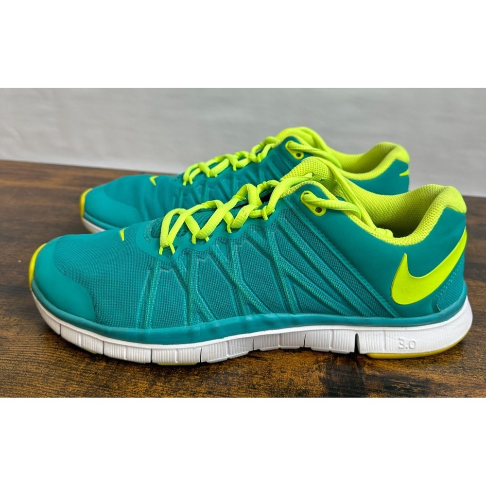 Nike Free Trainer 3.0 Turbo Green Volt Mens Training Shoes Size 11.5 *No Insoles - Picture 2 of 11